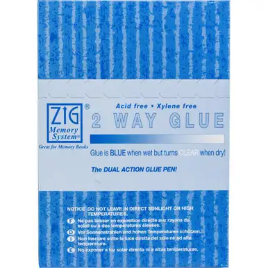 ZIG - Zig 2-Way Glue Pen 12/Pkg - Fine Tip (MSB20M)