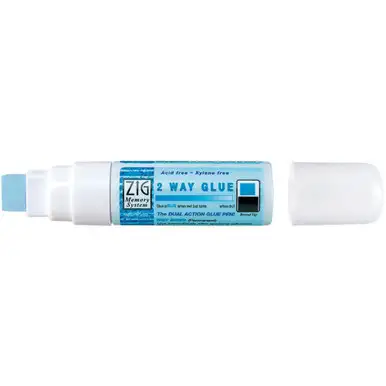 ZIG - Zig 2-Way Glue Pen 12/Pkg - Jumbo Tip (MSB30M)