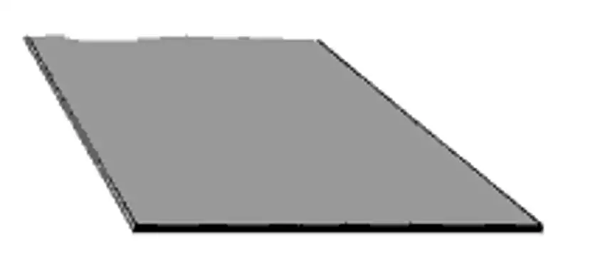 .020 x 1-1/4 Black Strip Stock (5) Plastruct Supplies