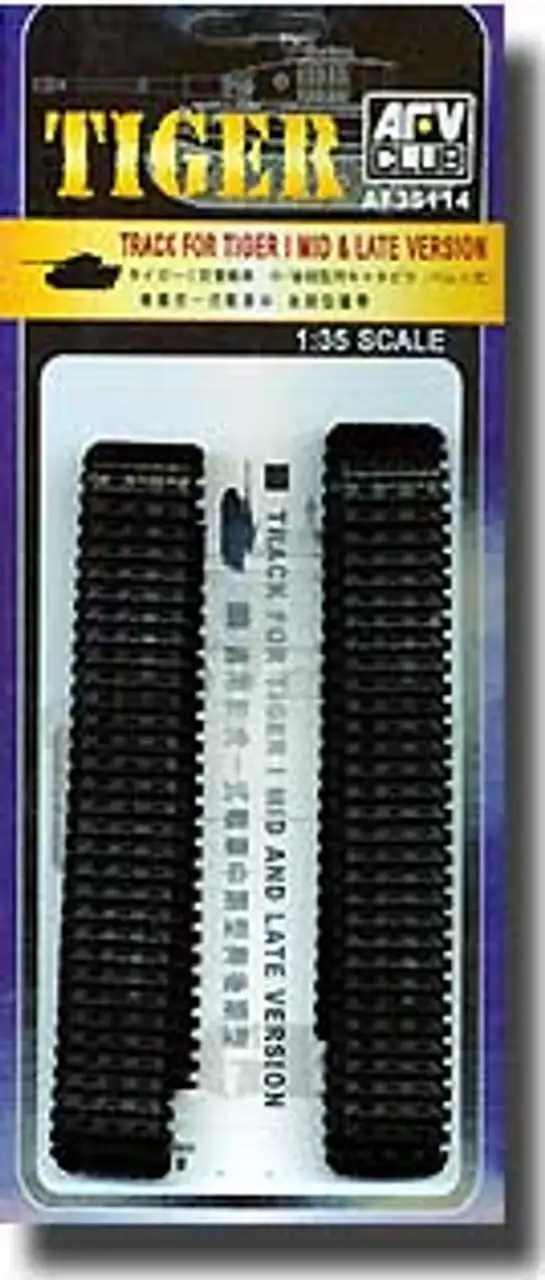 Track Links for Tiger I Mid & Late Version Tanks 1-35 AFV Club