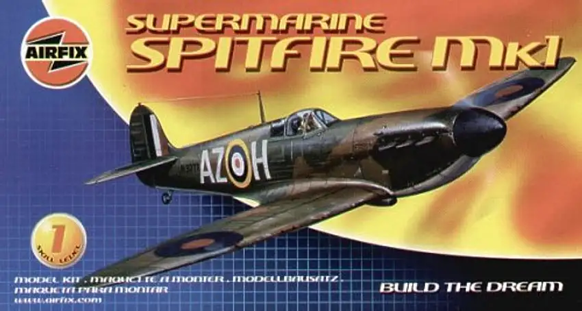Spitfire Mk I Aircraft 1-72 Airfix
