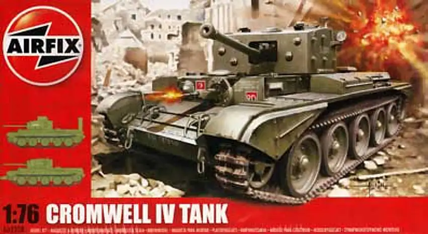 Cromwell IV Tank 1/76 Airfix - MegaHobby.com