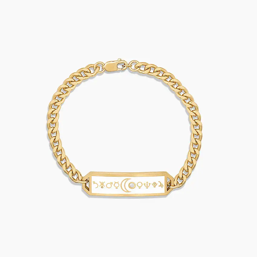 Alchemy White Enamel Bracelet