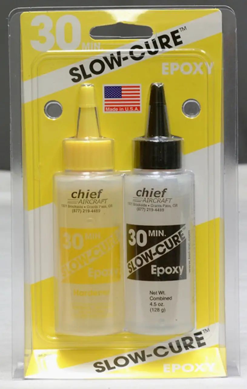 Slo-cure 30min epoxy 4.5oz Bob Smith Ind.