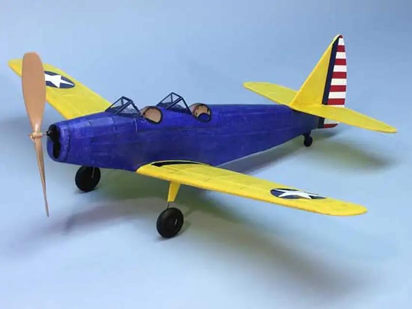 Fairchild PT-19 Rubber Powered Model Airplane Dumas