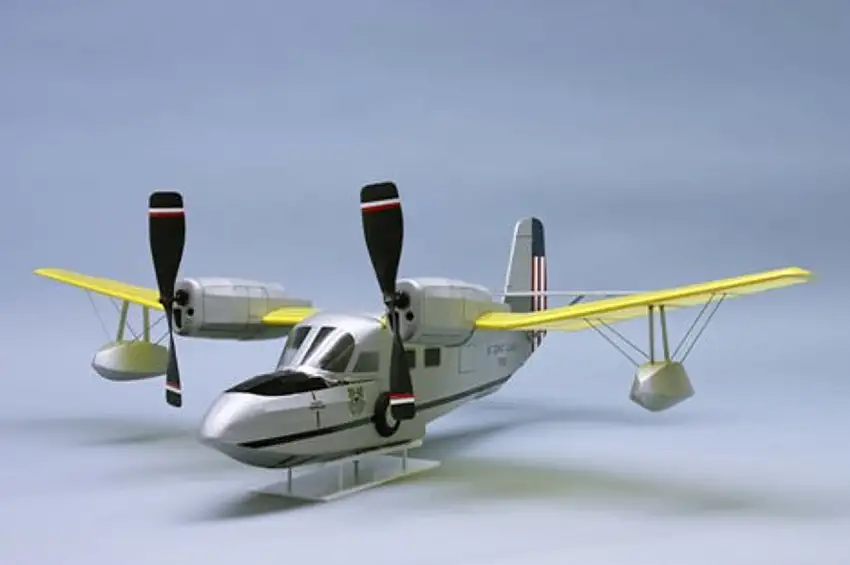 30" Wingspan USCG J4F1 Amphibious Rescue Aircraft Laser Cut Kit Dumas