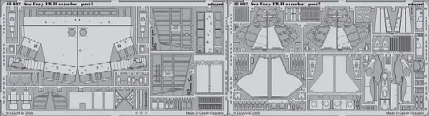 Sea Fury FB II Exterior for TSM 1/48 Eduard