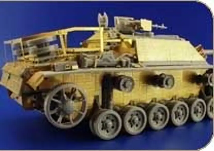 Zimmerit Stug III Ausf G Waffel for DML 1/35 Eduard