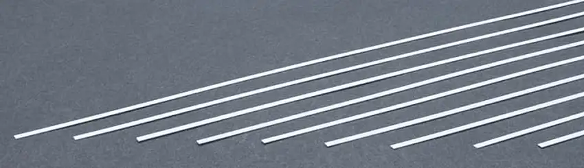 .010 x .080 Strips (10) Evergreen