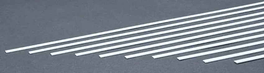 .040 x .040 Strips (10) Evergreen