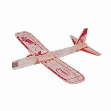 GUILLOWS Retro Classic Balsa Wood JETFIRE Flying Glider