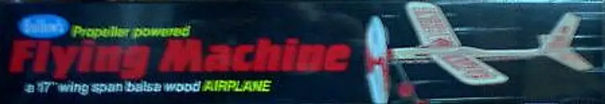 Flying Machine Balsa Model Airplane Guillows