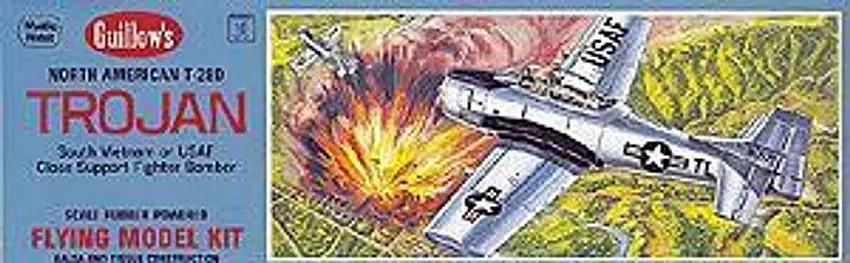 T-28 Trojan Kit 16" Wingspan Guillows