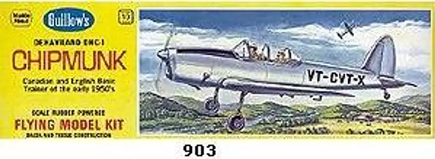 Chipmunk Kit 17" Wingspan Guillows