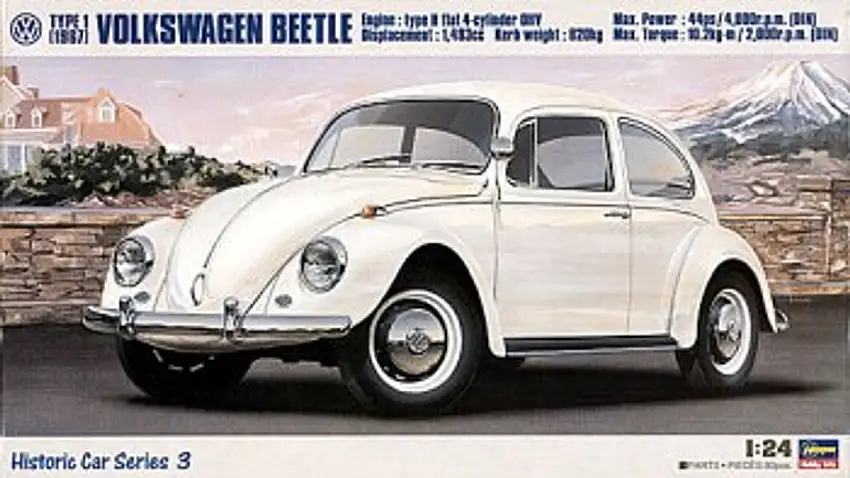 1967 Volkswagen Beetle by Hasegawa