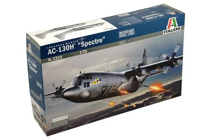 AC-130H Spectre Gunship Aircraft 1/72 Italeri