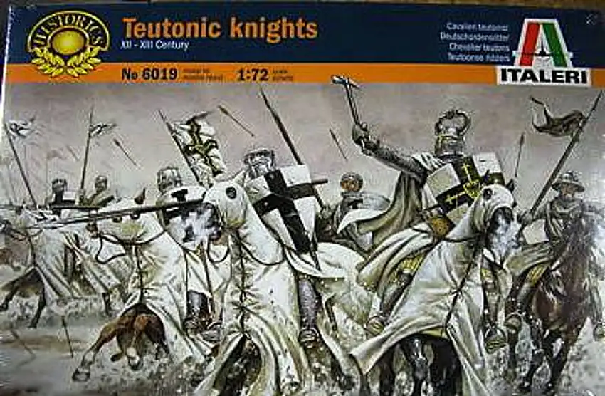Teutonic Knights Figures 1/72 Italeri