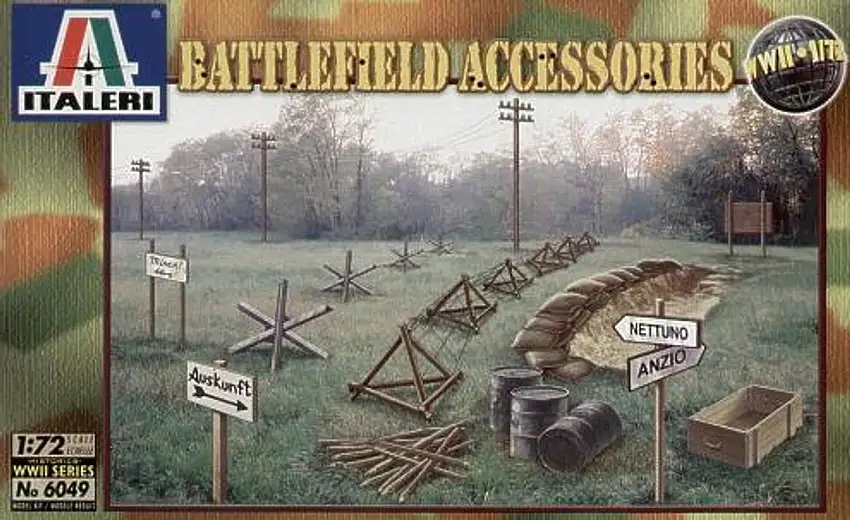 Battlefield Accessories 1/72 Italeri