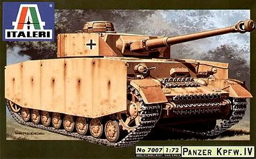 Panzer KPFW.IV 1/72 Italeri