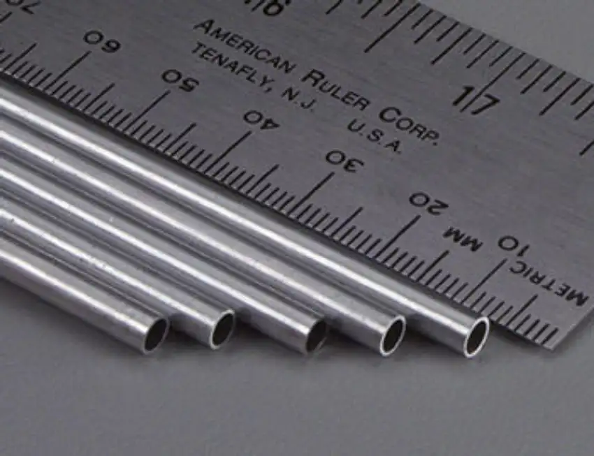 5/32" Round Aluminum Tube 36" L .014 Wall (5) K&S Engineering