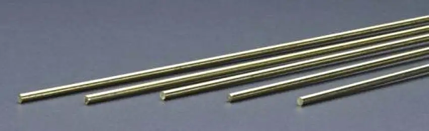 1/8" Solid Brass Rod 36" L (5) K&S Engineering