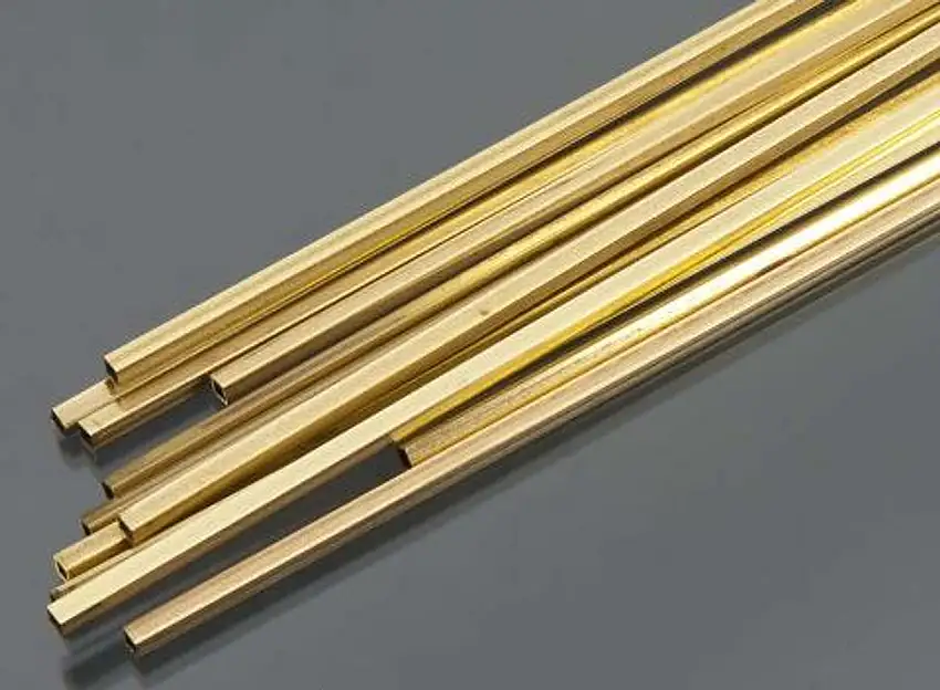 1/8"x12" Square Brass Tube .014 Wall (12) K&S Engineering