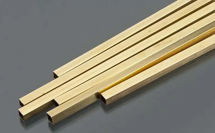 7/32"x12" Square Brass Tube .014 Wall (6) K&S Engineering
