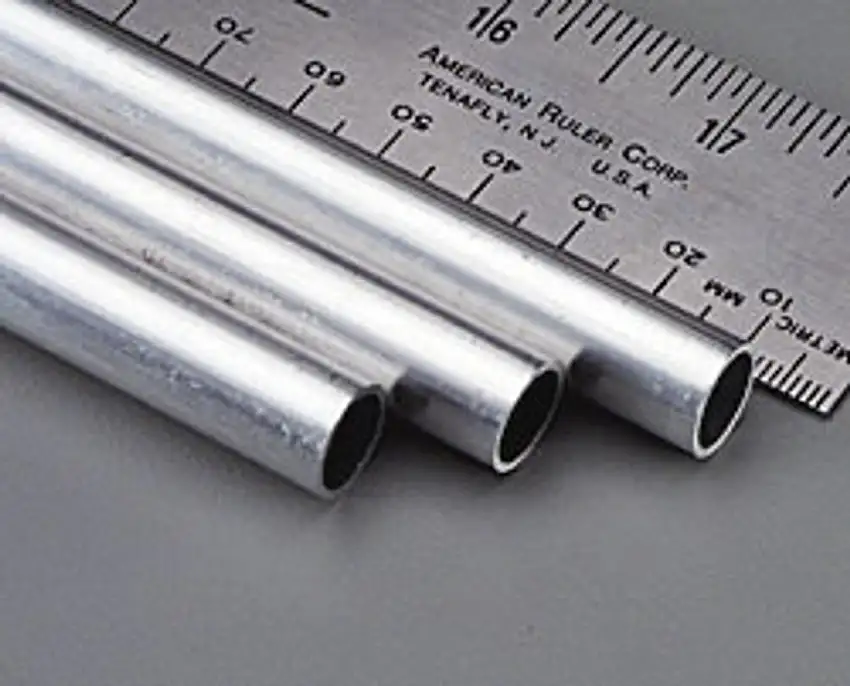 7/16"x12" Round Aluminum Tube .035 Wall (1) K&S Engineering