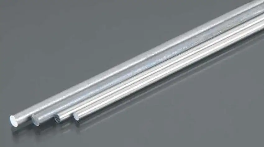 3/32", 1/8" Bendable Aluminum Rods (4/cd) K&S Engineering