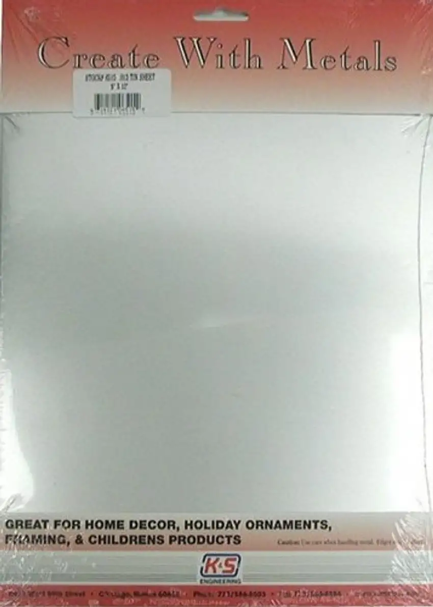 9"x12" Punch Metal Tin Sheet K&S Engineering