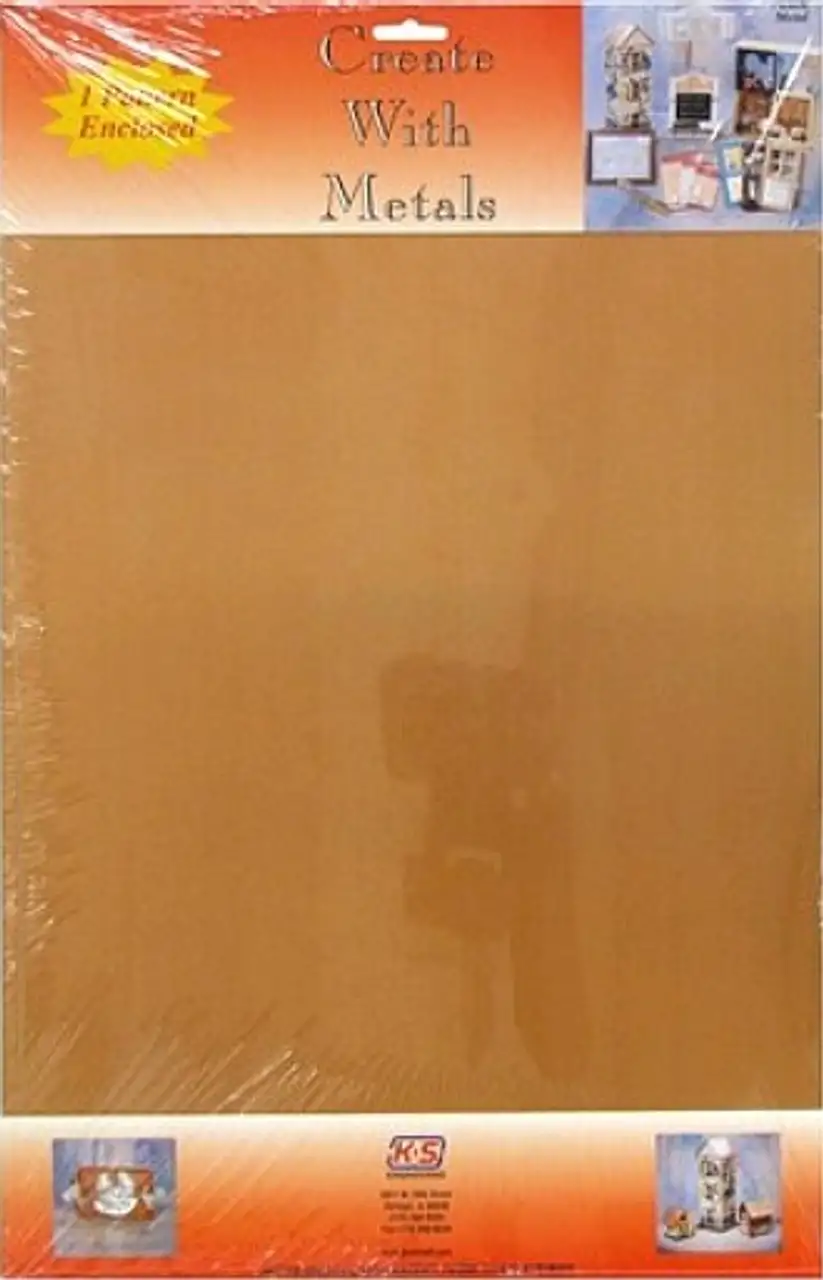 12"x18" Punch Metal Copper Sheet K&S Engineering