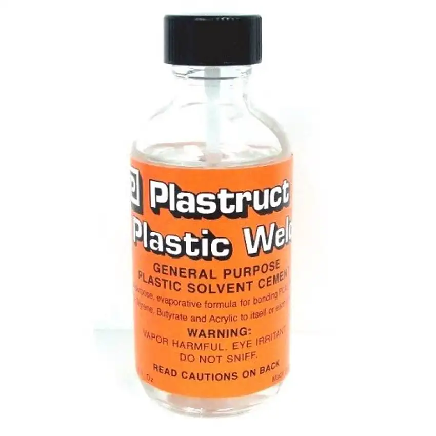 Plastic Weld 2oz.Bottle Plastruct Supplies