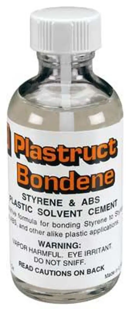 Bondene Solvent Cement 2oz. Bottle Plastruct Supplies