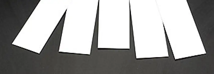 .030 x 1-1/4 Gray Strip Stock (4) Plastruct Supplies