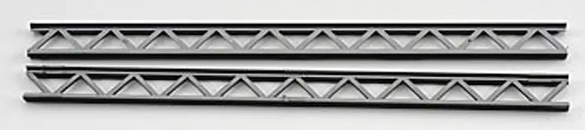 3/8 Dk Gray Warren O.W. Truss (2) Plastruct Supplies