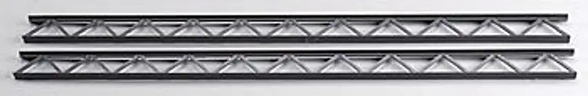 5/8 Dk Gray Warren O.W. Truss (2) Plastruct Supplies