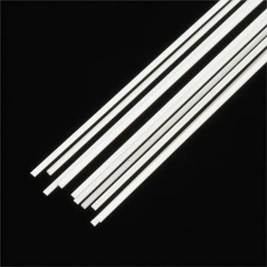 .020 x .030 Rectangular Rods Styrene (10) Plastruct Supplies