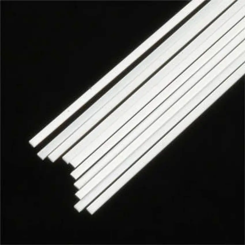 .020 x .040 Rectangular Rods Styrene (10) Plastruct Supplies