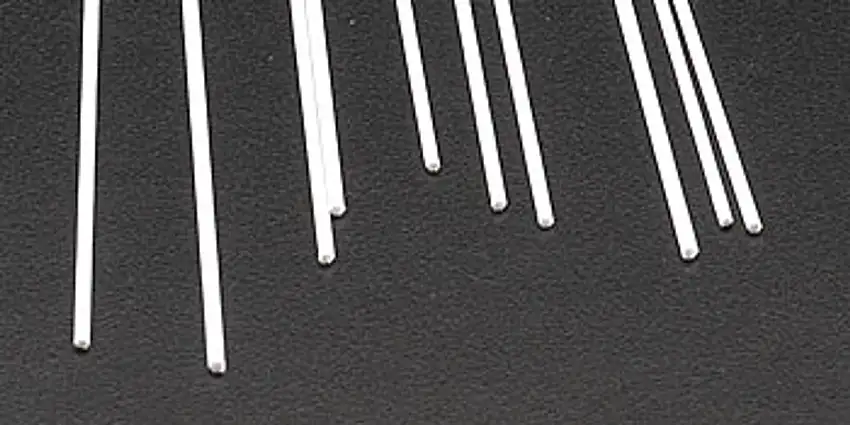 .080 Hexagonal Rods Styrene (10) Plastruct Supplies