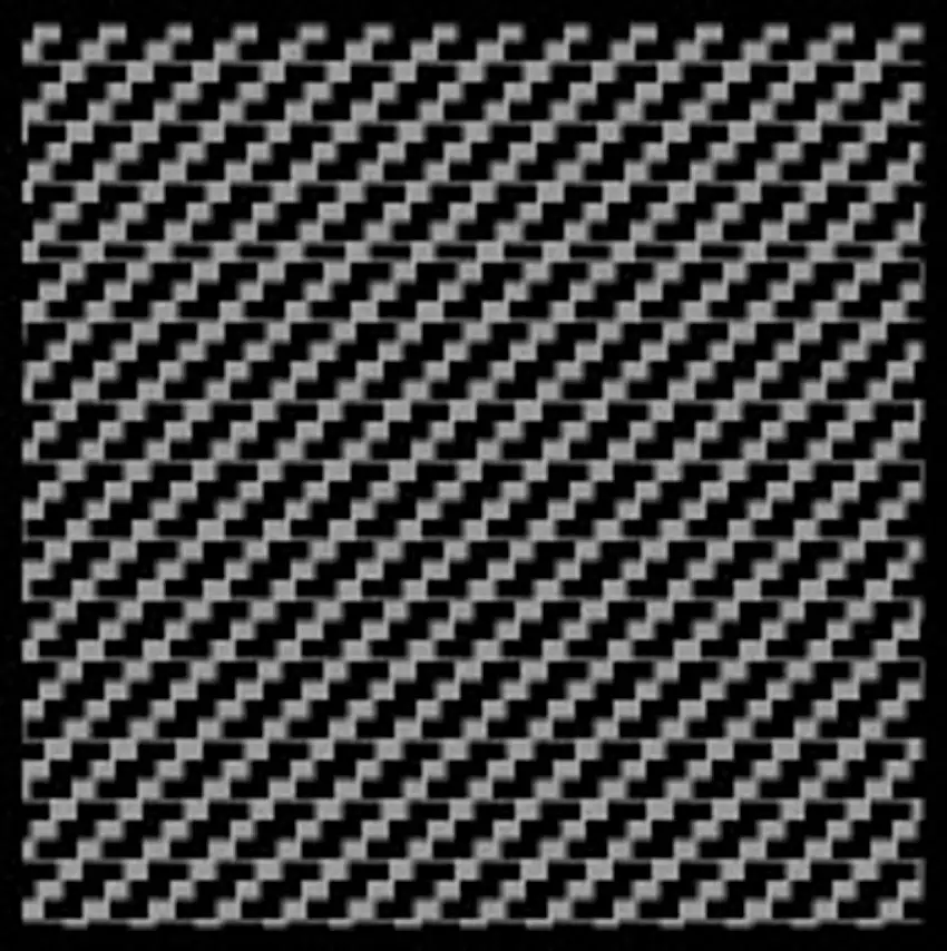 Comp. Carbon Fiber Decal Twill Weave Black on Silver 1/20 Scale Motorsport