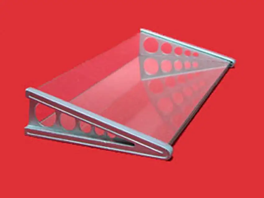 1/24-Showtime V-Frame Display Stand Snap Kit w/Glass & Mirror 1/24 Scale Motorsport