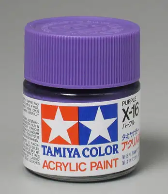 TAMIYA - Acrylic X16 Gloss,Purple 23ml (81016)