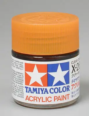TAMIYA - Acrylic X26 Gloss, Clear Orange 23ml (81026)