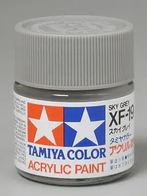 TAMIYA - Acrylic XF19 Flat, Sky Grey 23ml (81319)