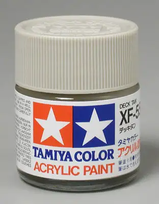 TAMIYA - Acrylic XF55, Flat Deck Tan 23ml (81355)