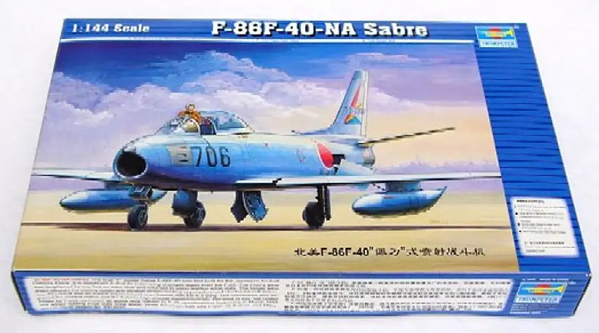 F-86-F-40 Saber Jet 1/144 Trumpeter