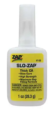 PT20 Slo-Zap CA 1 oz Adhesive (PT20)