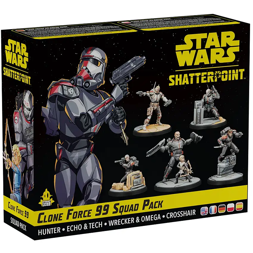 Star Wars Shatterpoint: Clone Force 99 Squad Pack