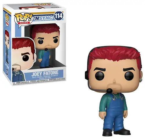 Funko NSYNC POP! Rocks Joey Fatone Vinyl Figure #114