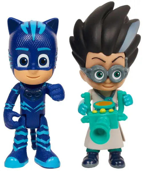 Disney Junior PJ Masks Catboy & Romeo Action Figure 2-Pack [Version 2, Light-Up]